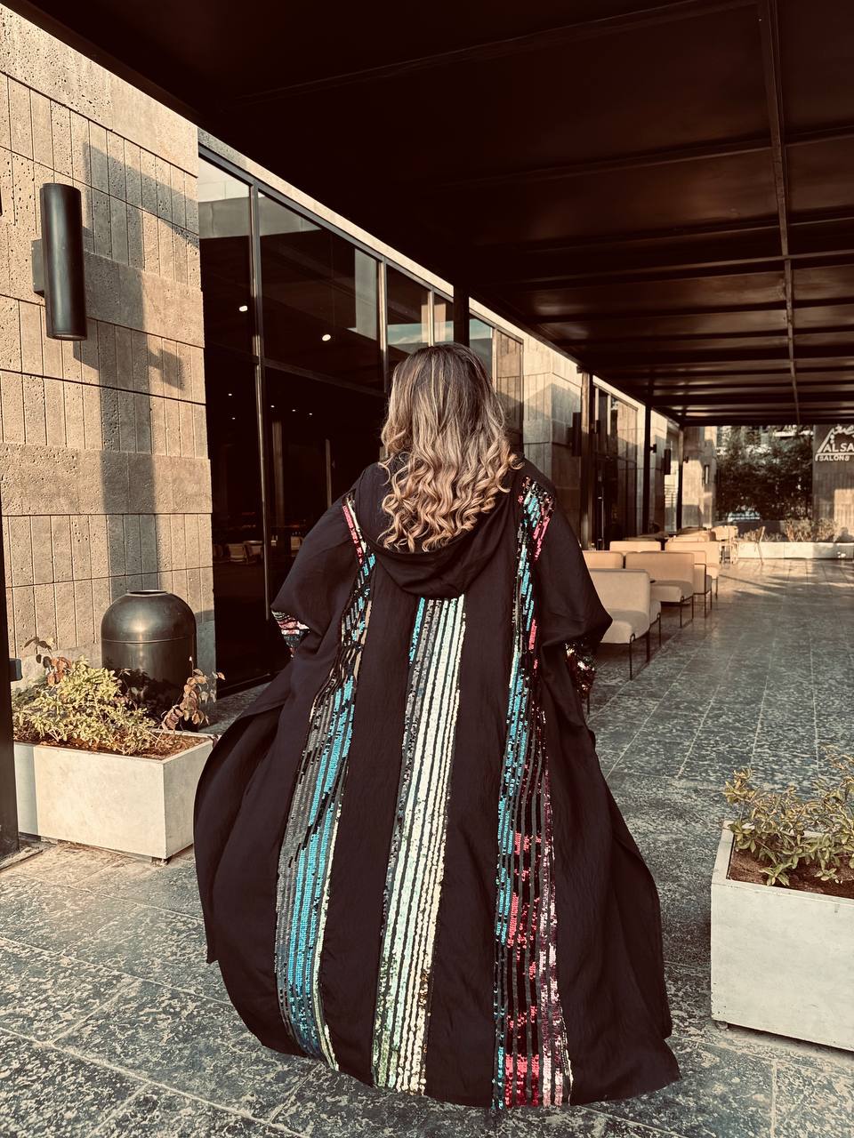 Arabic cardigan