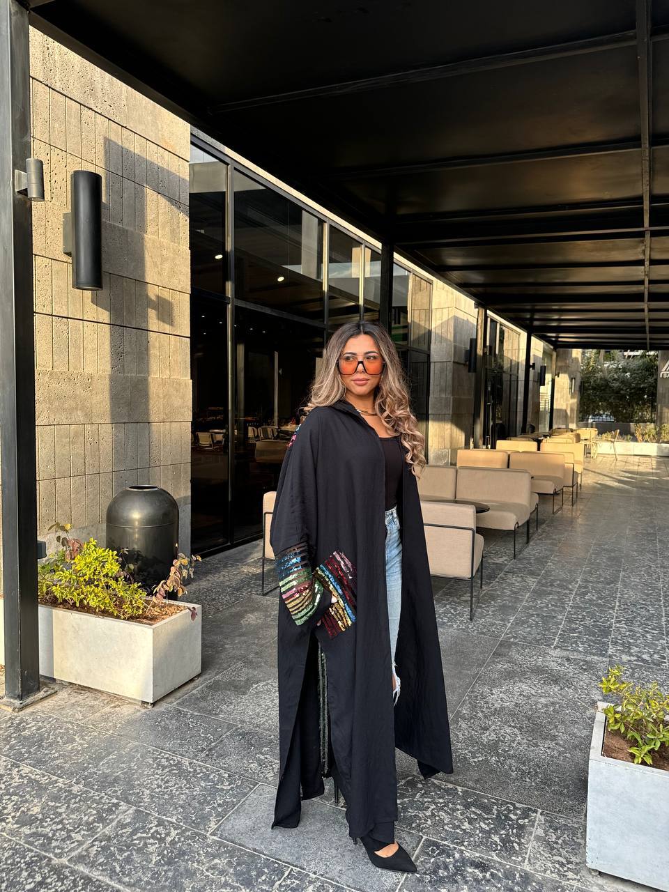 Arabic cardigan