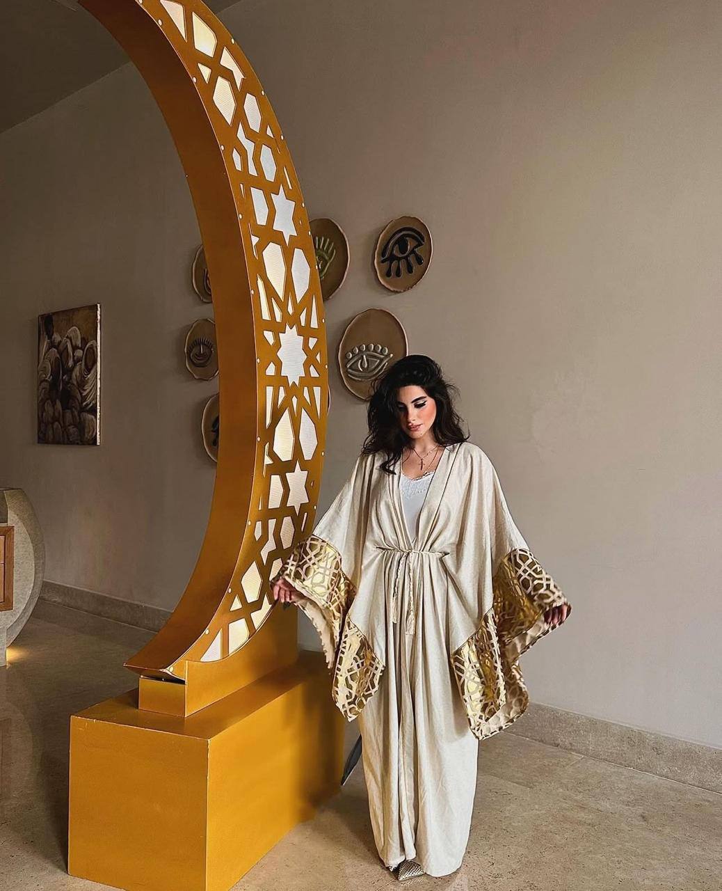 Arabic cardigan