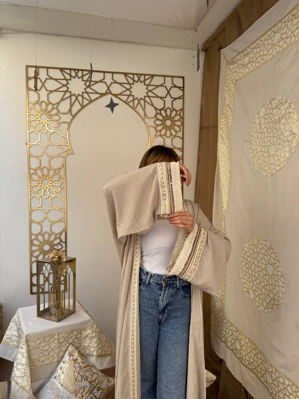 Arabic cardigan