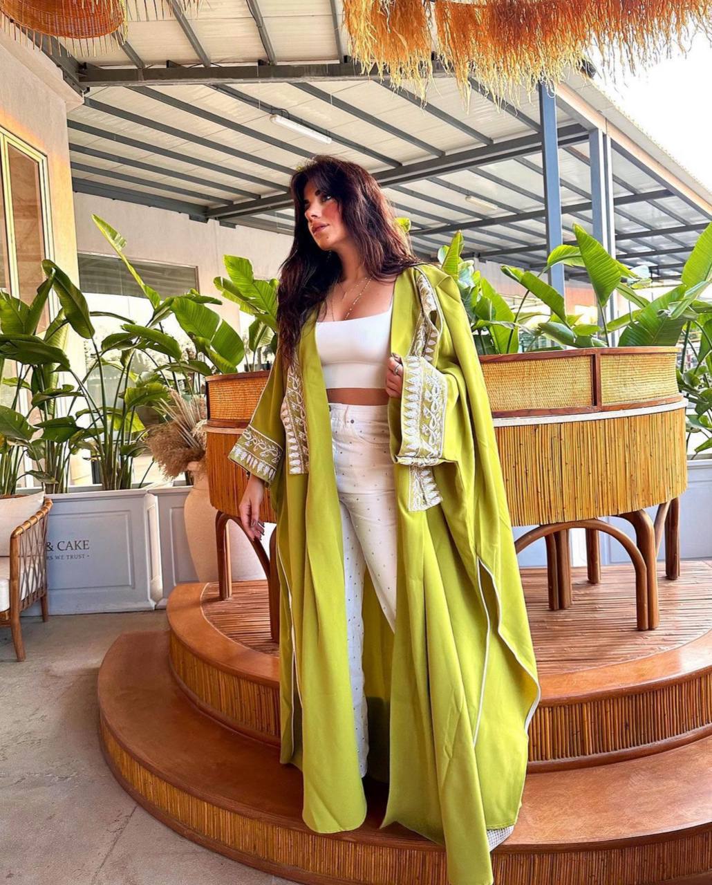 Arabic cardigan