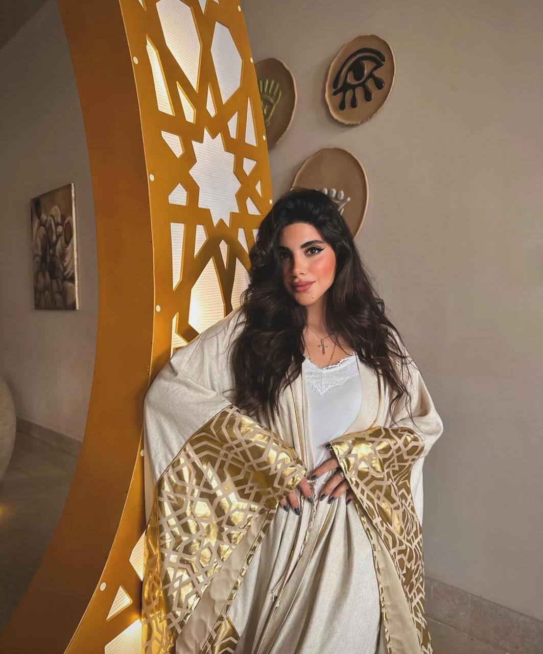Arabic cardigan